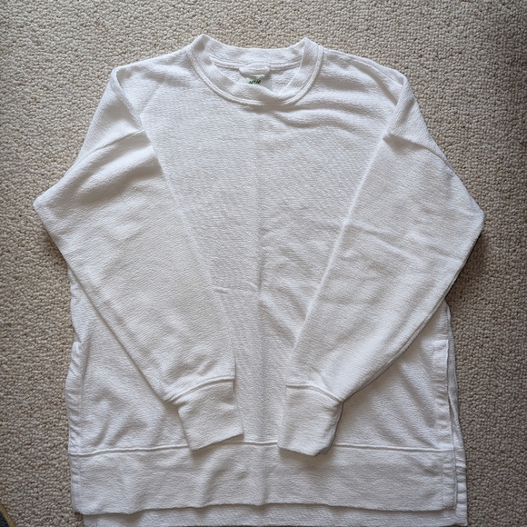 Aerie oversized pullover in white - Picture 1 of 4